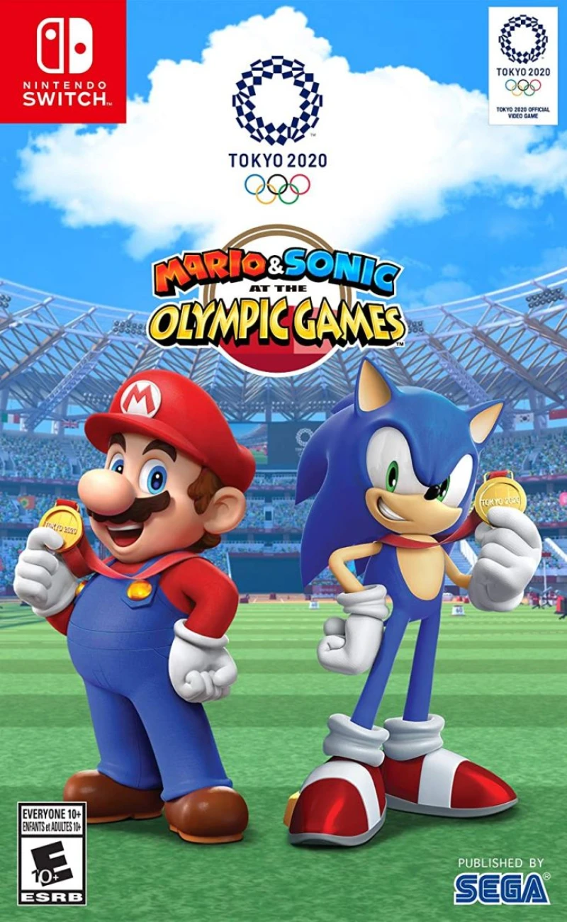 Mario Sonic at the Olympic Games Tokyo 2020